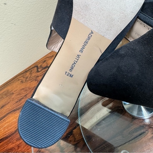 ADRIENNE VITTADINI Nella Faux Leather Block Heel Mules - Picture 14 of 15